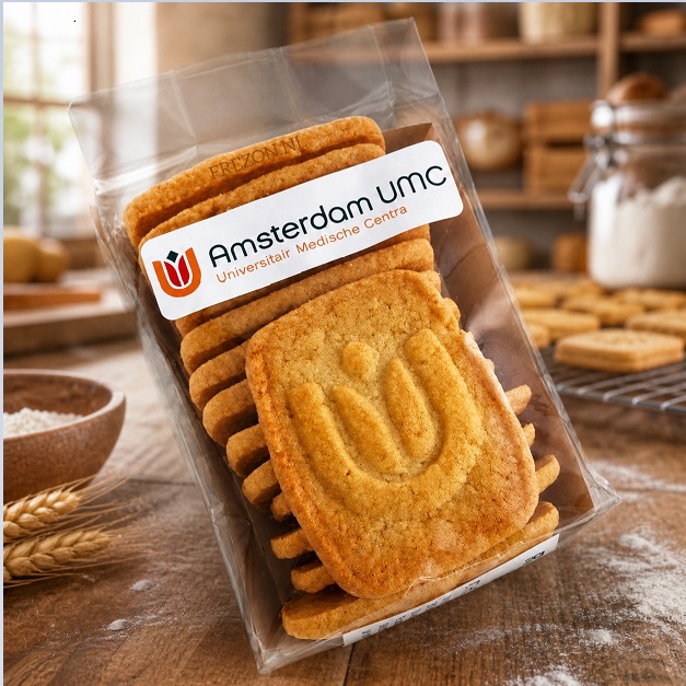 Koekjes met jouw logo? Een geschenk dat letterlijk blijft hangen