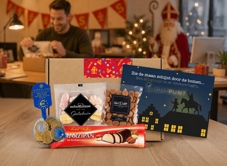 Sinterklaasgeschenk door de brievenbus: verras medewerkers en relaties thuis