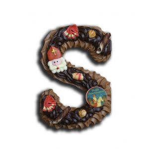 Luxe Roomchocoladeletter Stijl - 200+ gram