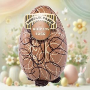 Paasei Fleur met Logo - 200 - 350 of 500 gram