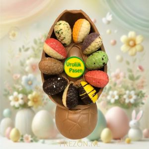 Luxe Chocolade Paaseitjes Paasei