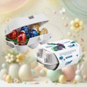 Eierdoosje Chocolade Paaseitjes