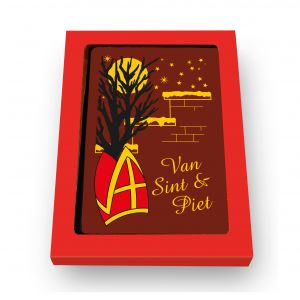 Chocolade Sinterklaaskaart