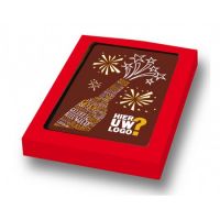 Oud & Nieuw Chocolade Kaart met Logo